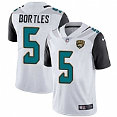 Nike Jacksonville Jaguars #5 Blake Bortles White NFL Vapor Untouchable Limited Jersey,baseball caps,new era cap wholesale,wholesale hats